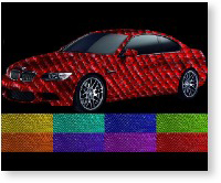 vehicle vinyl wrap Bumpy Grid