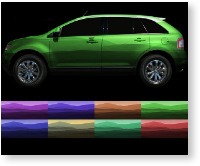 vehicle vinyl wrap Desert Dusk